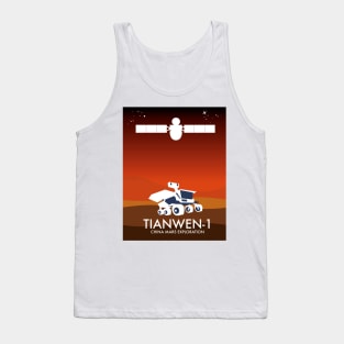 Tianwen-1 China mars space art. Tank Top